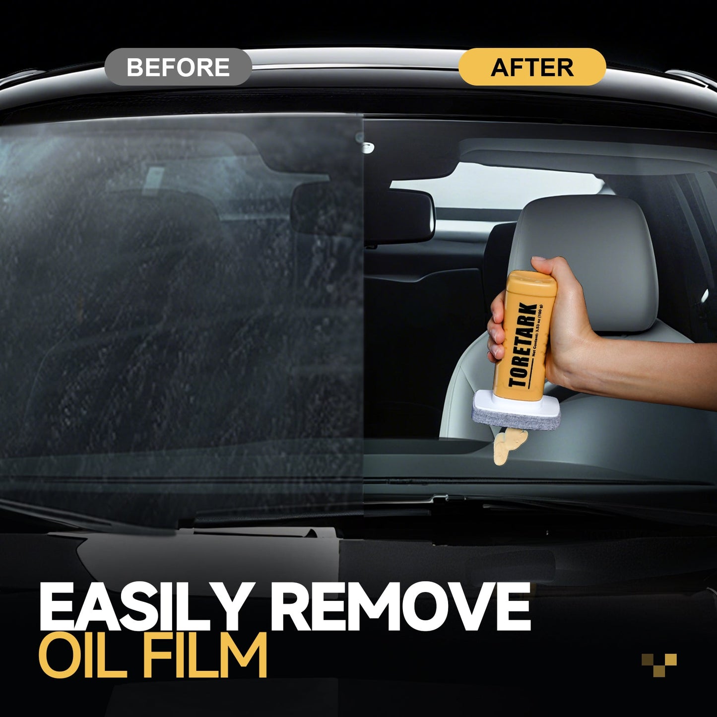 Toretark Automotive Oil Film Cleaning Brush