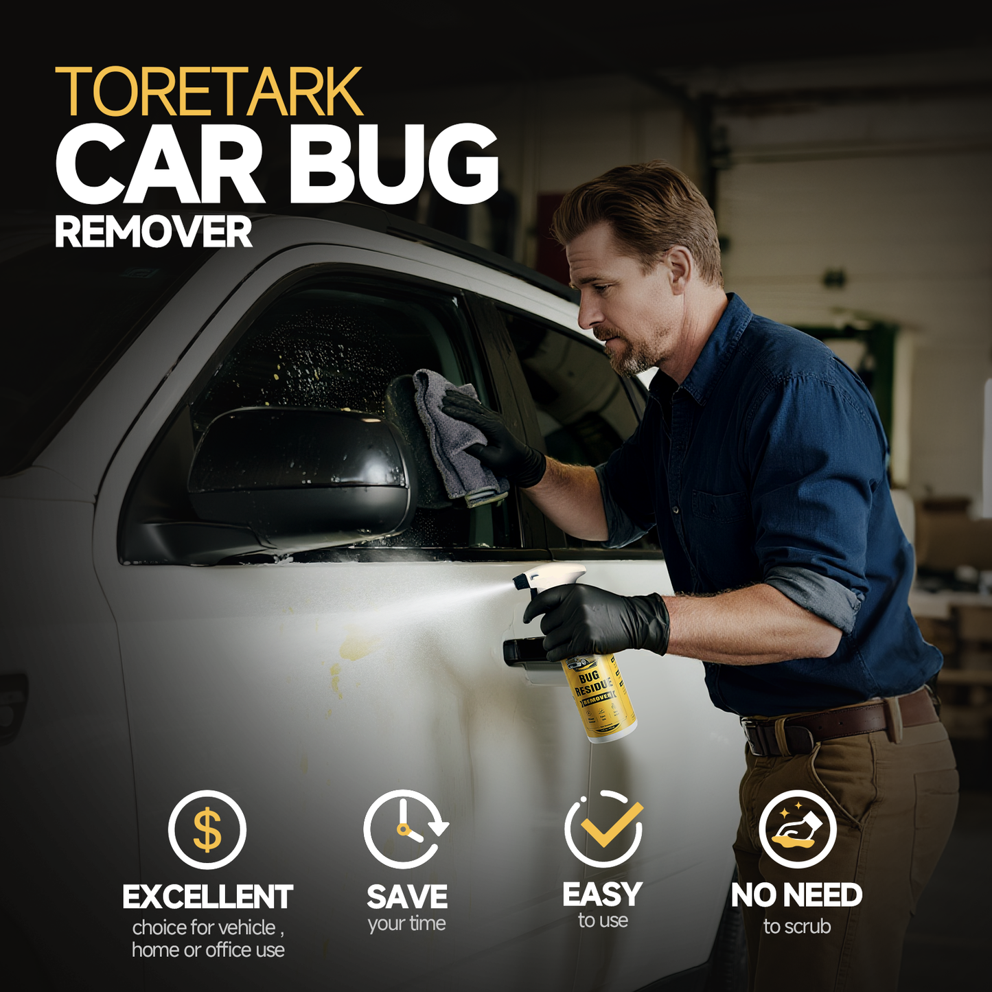 Toretark Bug Remover for Cars Exterior