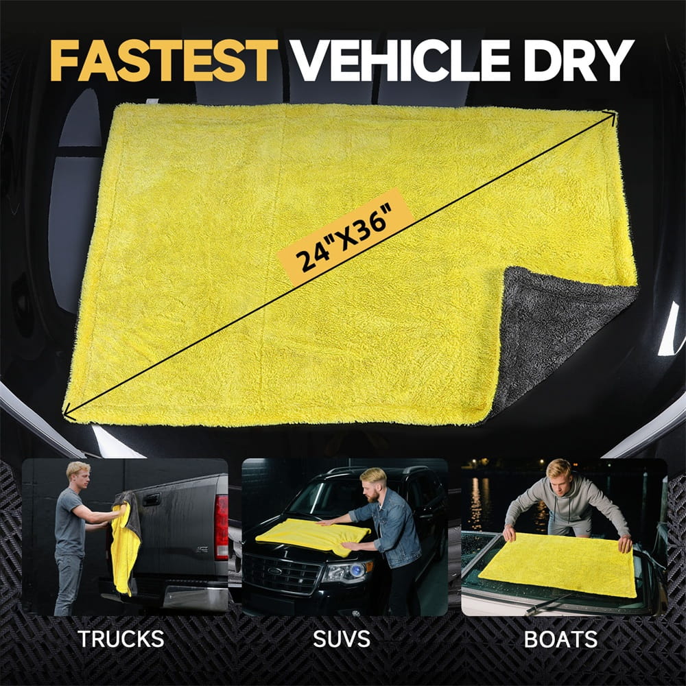 Car Microfiber Drying Towel
