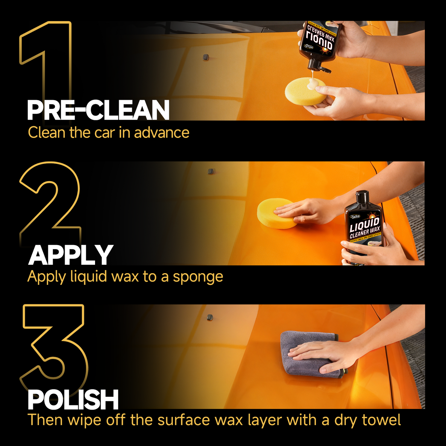 Car Liquid Wax Cleaner