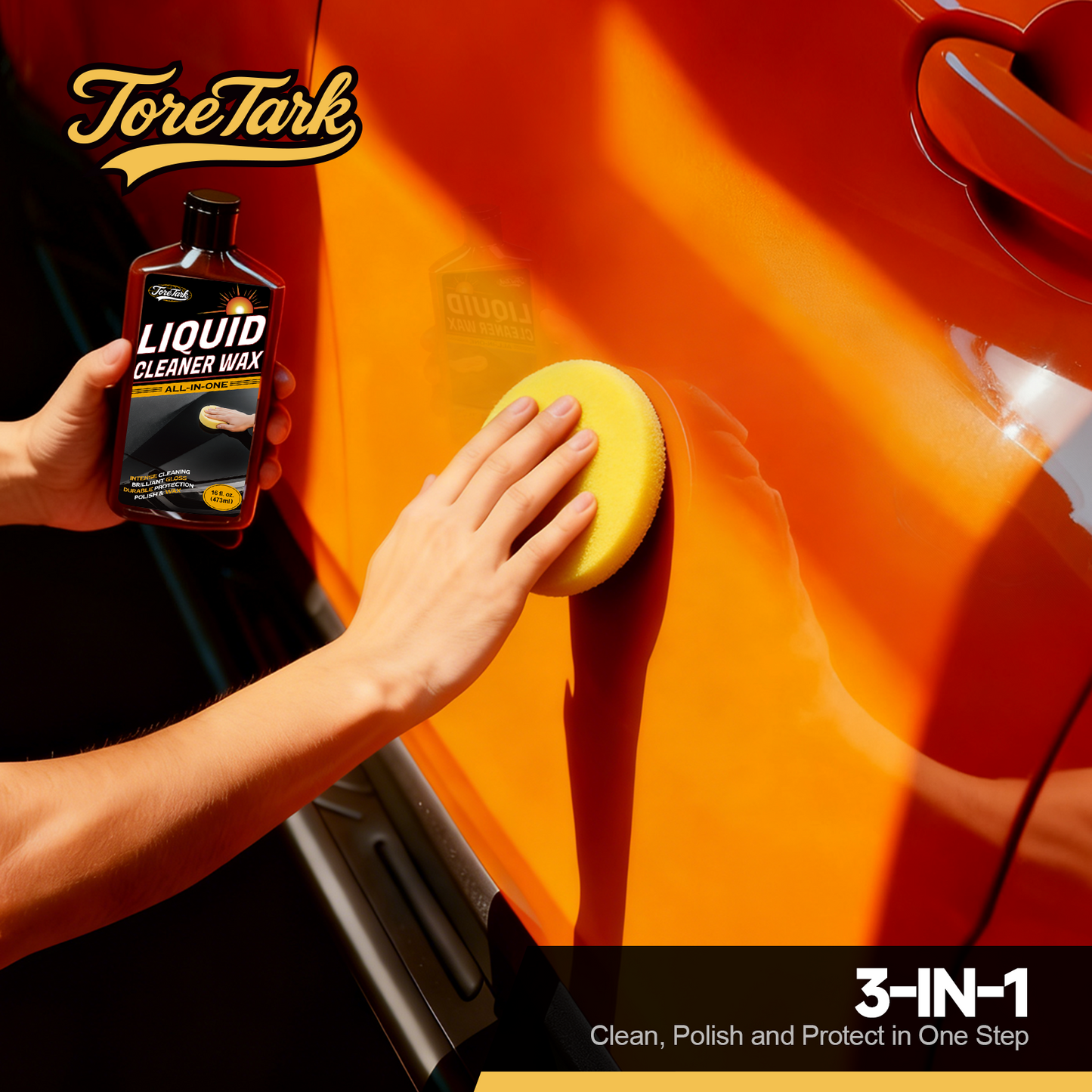 Toretark Car Liquid Wax Cleaner